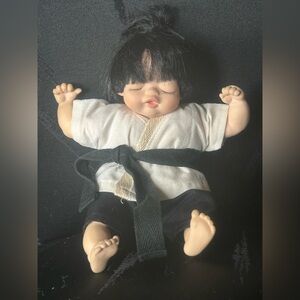 Mieler Mikkel B Jacobsen "Chopstick Kids" Asian karate boy doll!